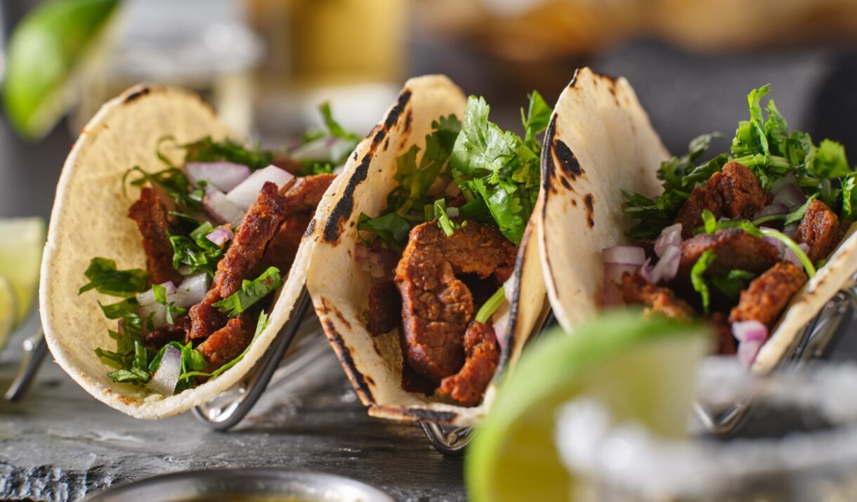 metal taco holder with three mexican carne asada s 2023 11 27 05 02 54 utc