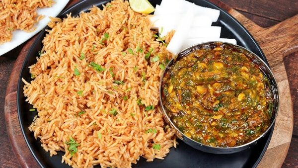 SAI BHAJI WITH PULAV