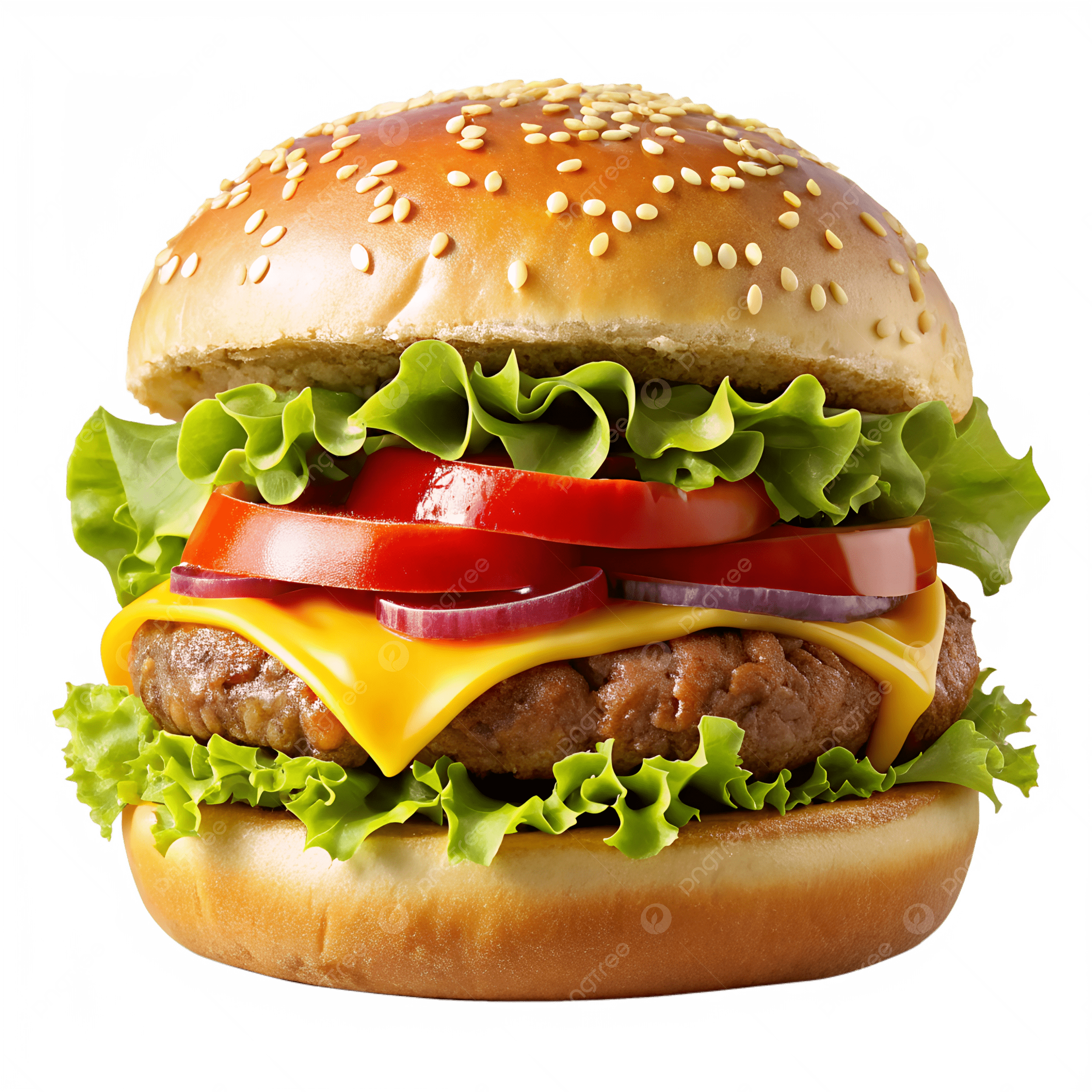 pngtree delicious and testy cheese burger png image 16763714.png